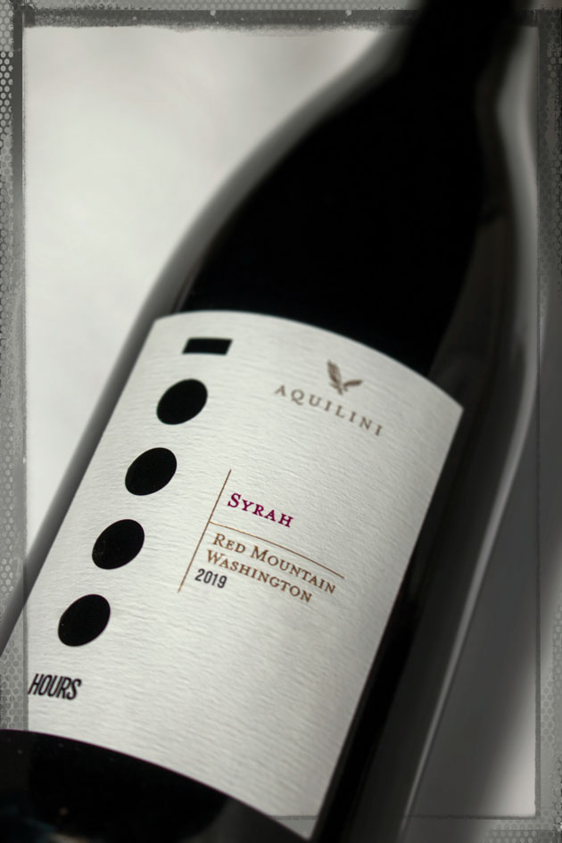 Aquilini 2019 Syrah - Red Mountain Wine - Aquilini Wines